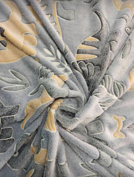 Dino glowing blanket
