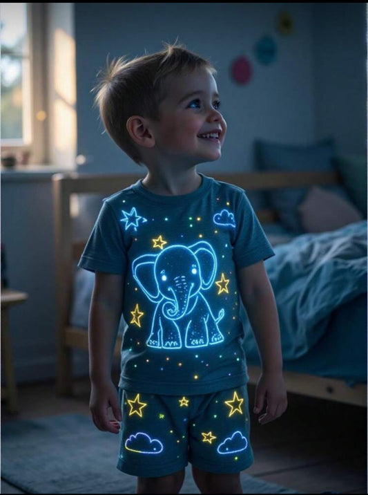 Glowing pajama sets