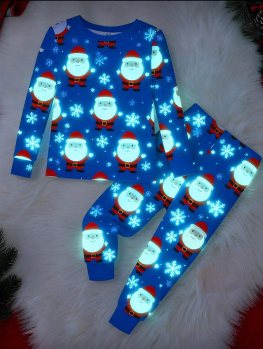 Glowing Santa Pj