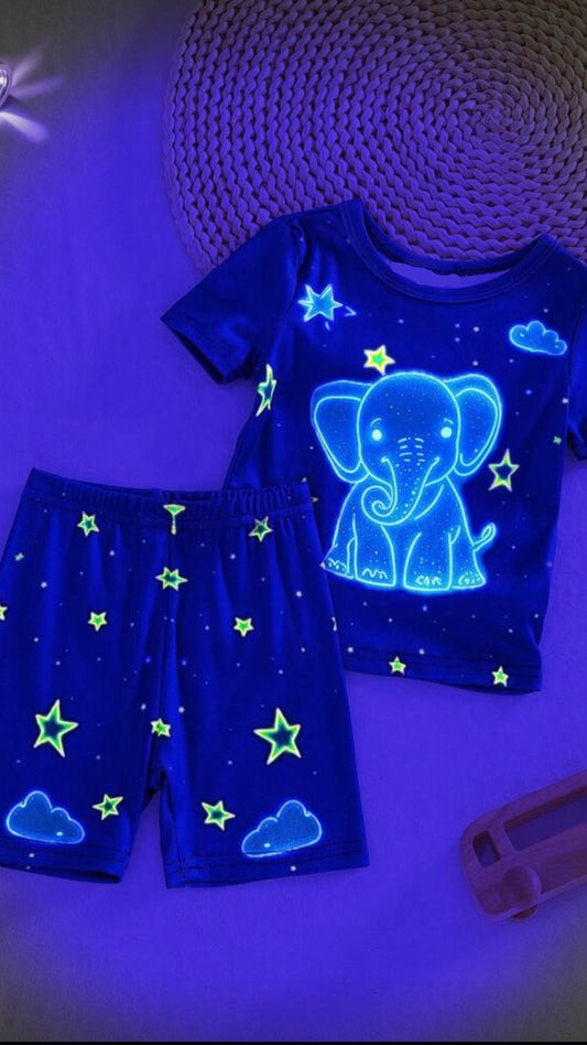Glowing pajama sets
