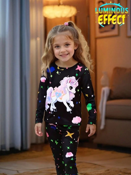 Glow in dark pajama set