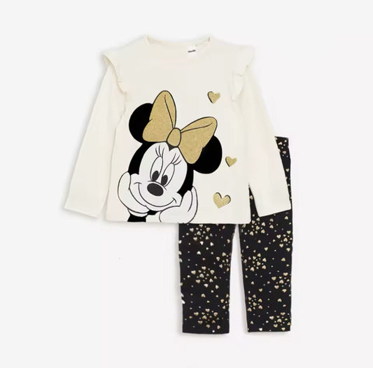 Gold Minnie Mouse set