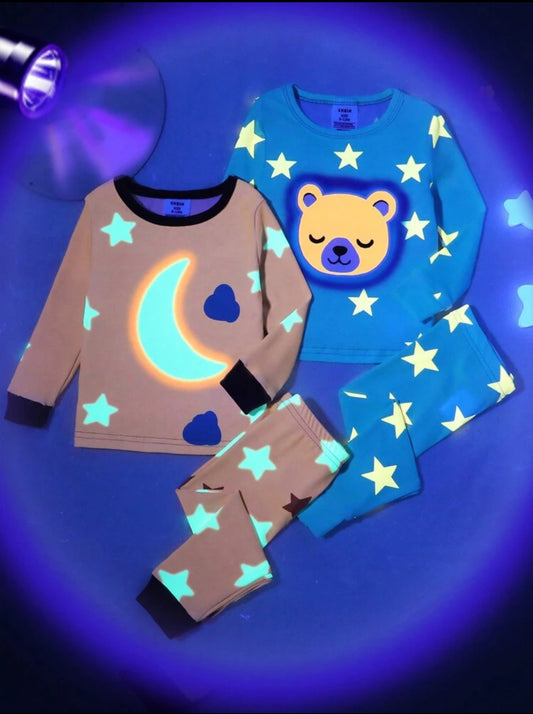 Glowing pajama sets